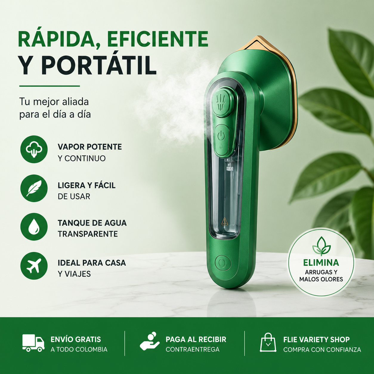 Mini plancha viajera portátil