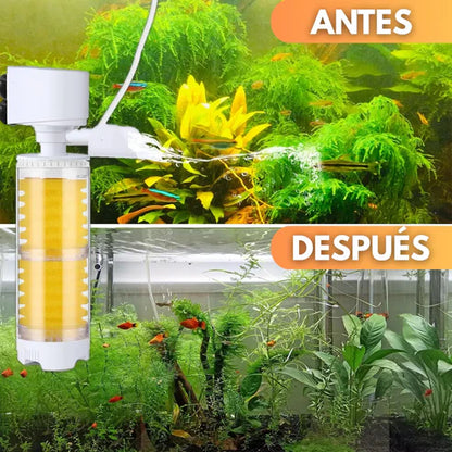 Filtro Eléctrico Silencioso para Acuario