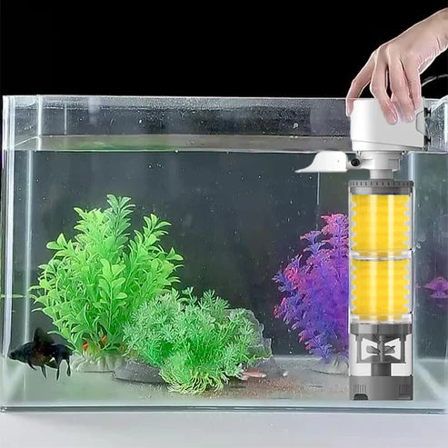 Filtro Eléctrico Silencioso para Acuario