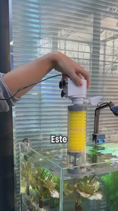 Filtro Eléctrico Silencioso para Acuario