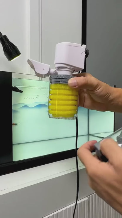 Filtro Eléctrico Silencioso para Acuario